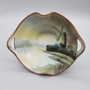Vintage Hand Painted Nippon Trinket Candy Dish